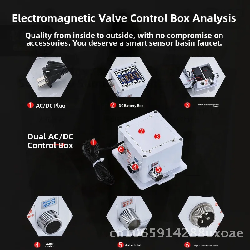 Automatic Infrared Induction Faucet for Wash Basin Cold And Hot Water Intelligent All Copper Sensor Tap Modern Minimalist Design
Automatic Infrared Induction Faucet for Wash Basin Cold And Hot Water Intelligent All Copper Sensor Tap Modern Minimalist Design