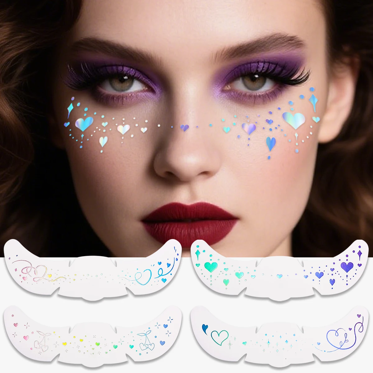 4 шт., лазерные веснушки, патчи для макияжа, градиент, Аврора, сердце, звезды, веснушки, временные татуировки, наклейки для женщин, макияж для лица
4 шт., лазерные веснушки, патчи для макияжа, градиент, Аврора, сердце, звезды, веснушки, временные татуировки, наклейки для женщин, макияж для лица