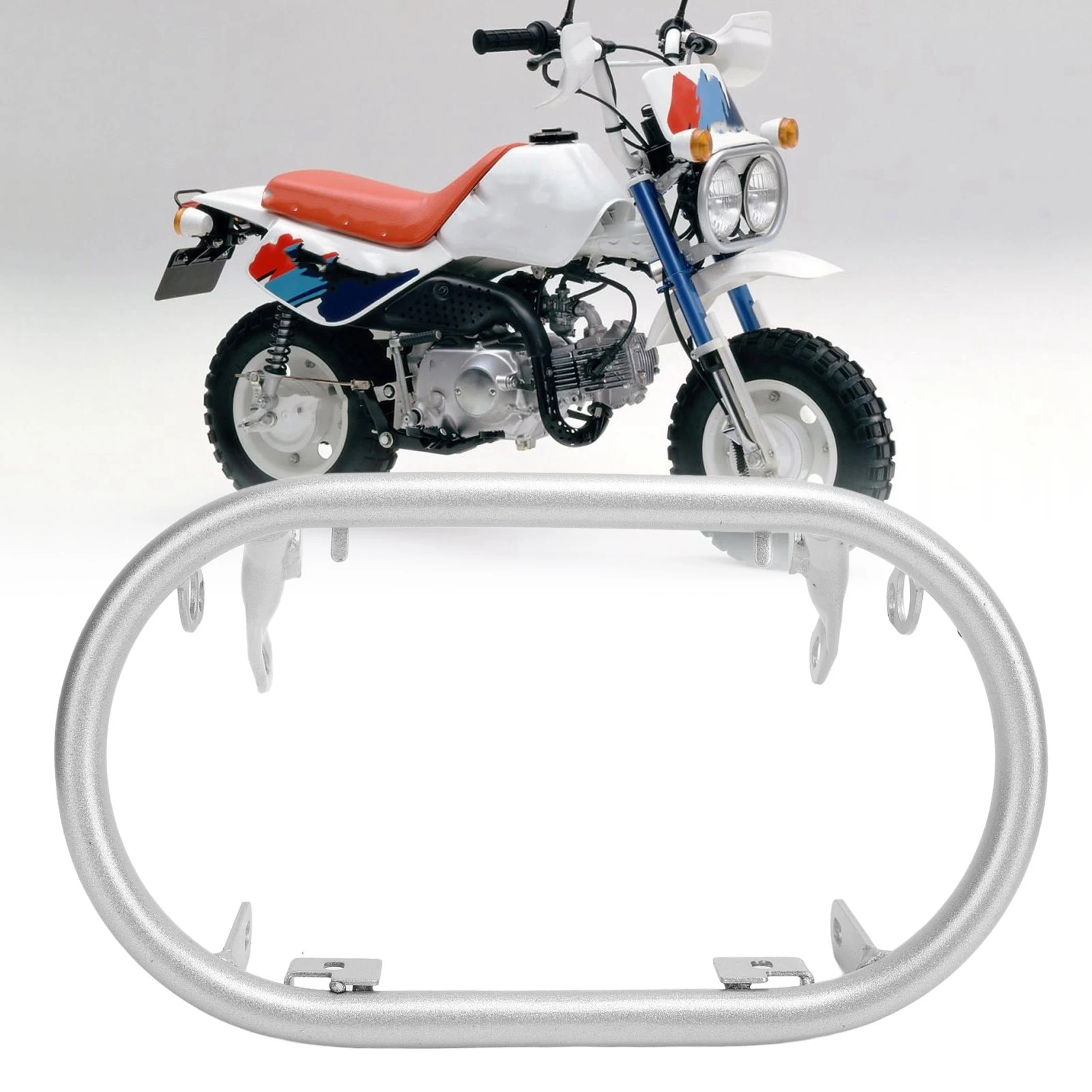 Headlamp Brace Mount Fit Aluminum Alloy Motorcycle Headlight Bracket High Strength for Monkey Z50 Baja Mini Trail Bike
Headlamp Brace Mount Fit Aluminum Alloy Motorcycle Headlight Bracket High Strength for Monkey Z50 Baja Mini Trail Bike