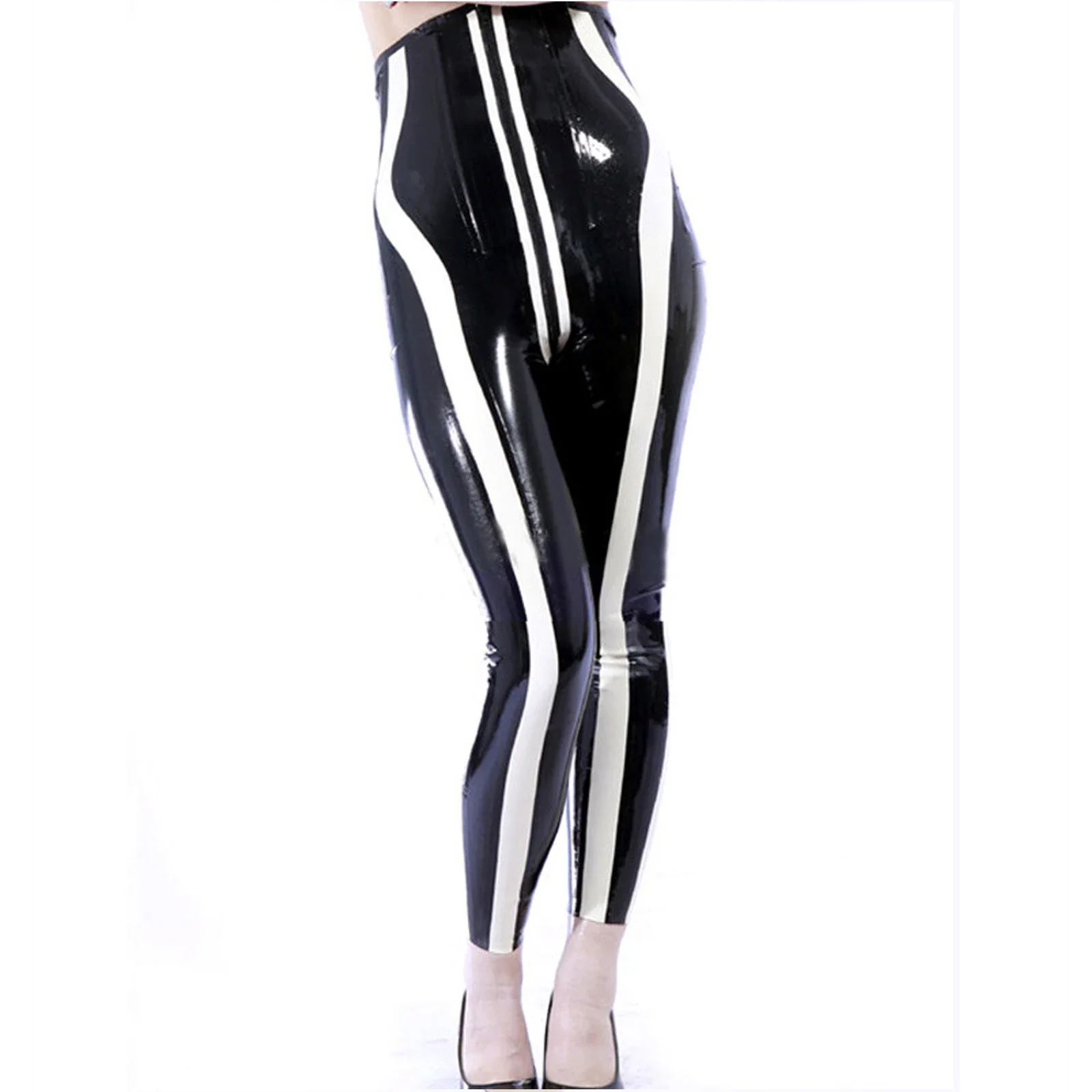 100% latex Rubber Gummi Black and white stitching sexy pants, motorcycle, cosplay, party, custom xs-xxl 0.4 mm halloween party
100% latex Rubber Gummi Black and white stitching sexy pants, motorcycle, cosplay, party, custom xs-xxl 0.4 mm halloween party