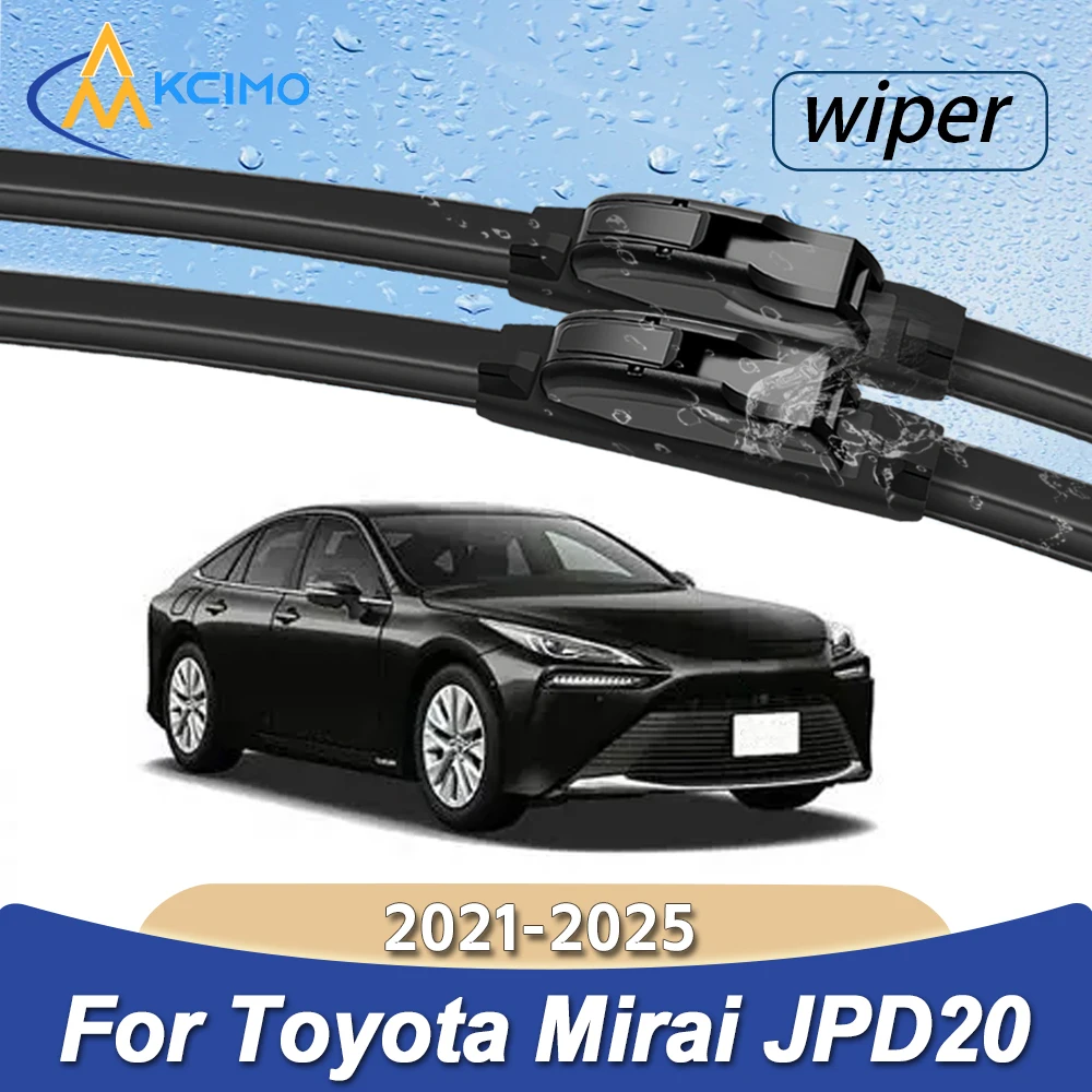 Beam Windshield Wipers for Toyota Mirai JPD20 2021-2025, Easy Install, Quiet Streak-Free Wipers
Beam Windshield Wipers for Toyota Mirai JPD20 2021-2025, Easy Install, Quiet Streak-Free Wipers