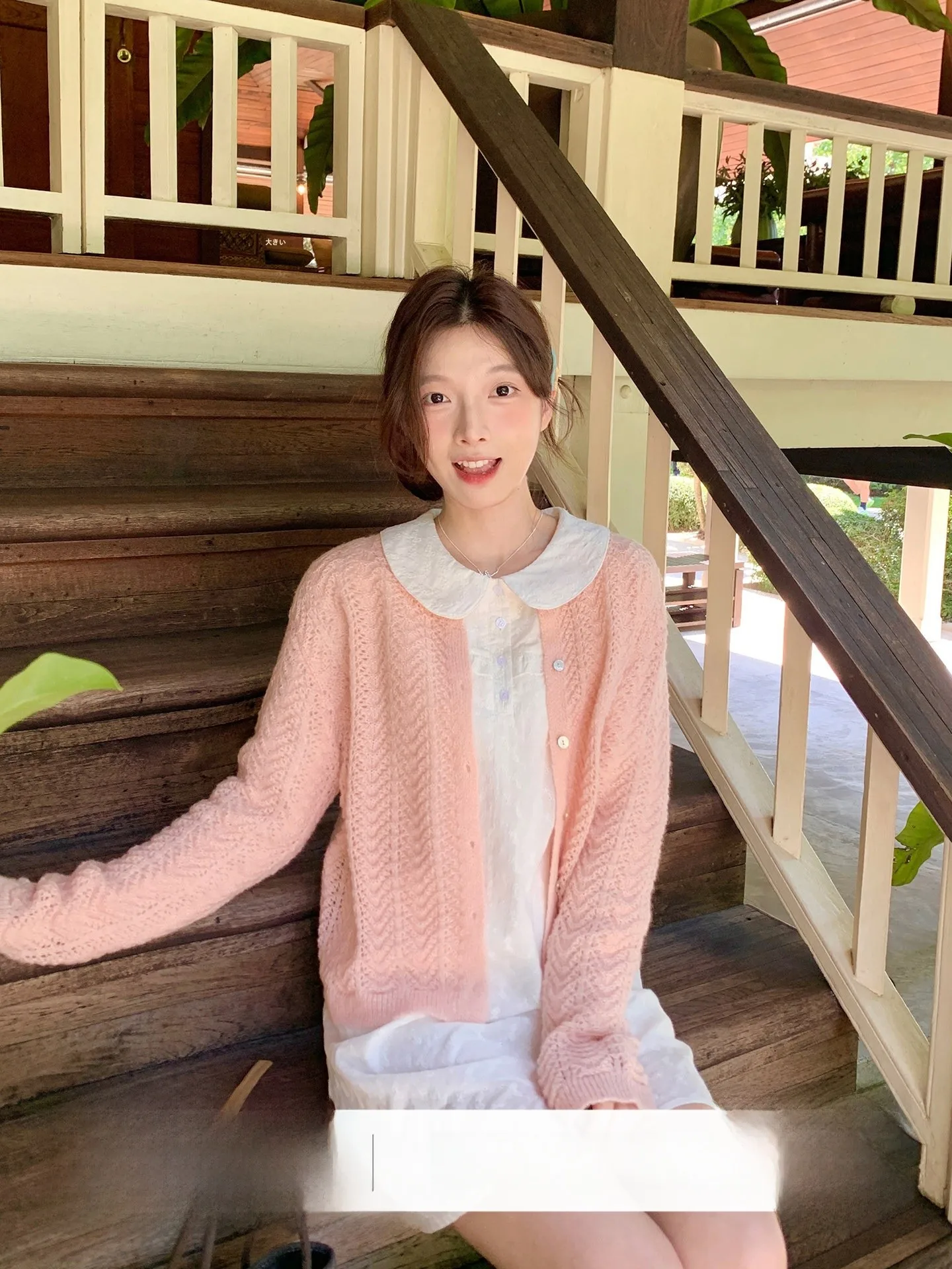 Pink Knitted Sweater Coat Women's round Neck Wave Pattern Spring 2026 New Style Gentle Wind Casual Loose Fit Long Sleeve Top
Pink Knitted Sweater Coat Women's round Neck Wave Pattern Spring 2026 New Style Gentle Wind Casual Loose Fit Long Sleeve Top