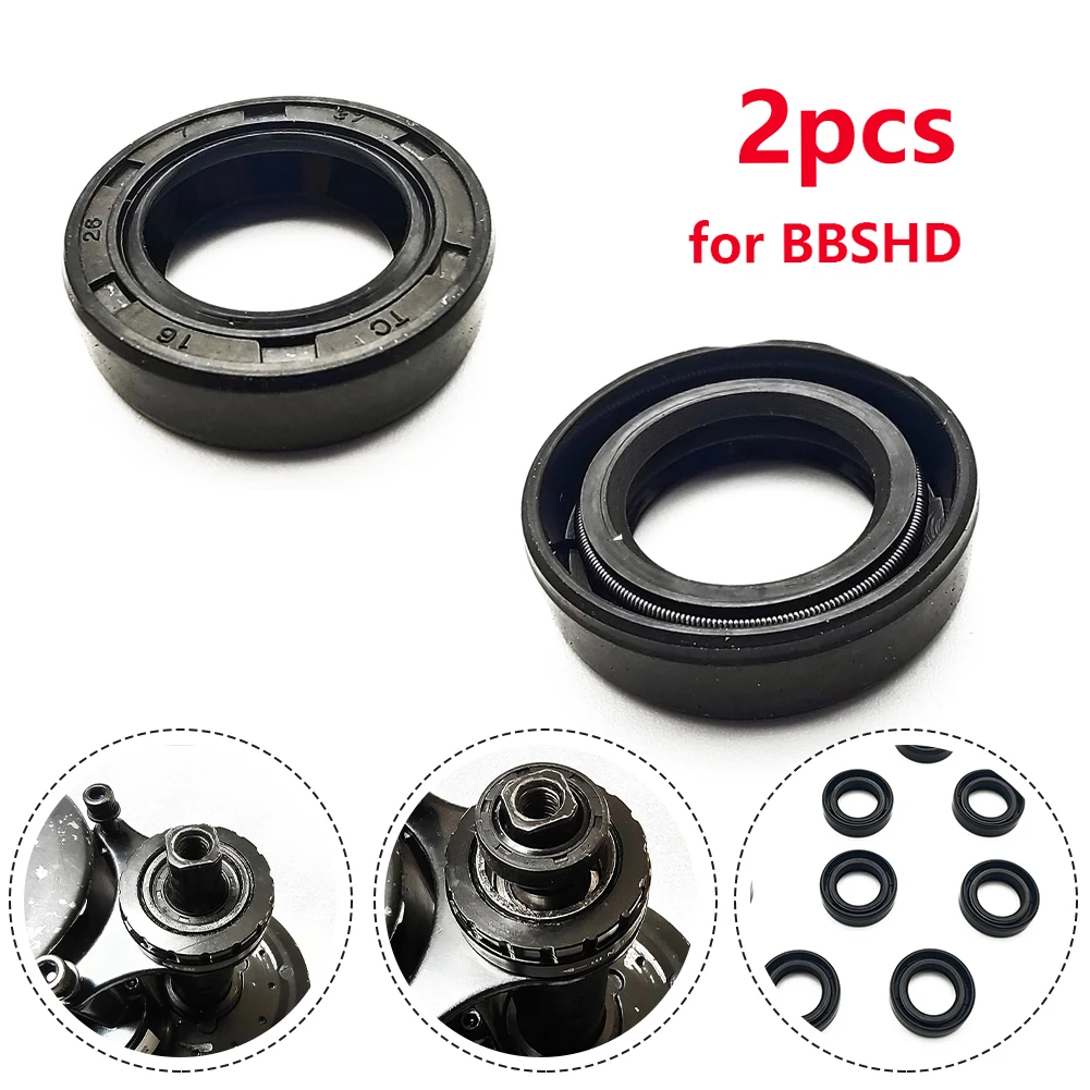 For Bafang Oil Seal Rubber Weight 5g 16mm Inner 26mm Outer 2pcs 7mm Thickness Assembling Black Electric Bicycle
For Bafang Oil Seal Rubber Weight 5g 16mm Inner 26mm Outer 2pcs 7mm Thickness Assembling Black Electric Bicycle