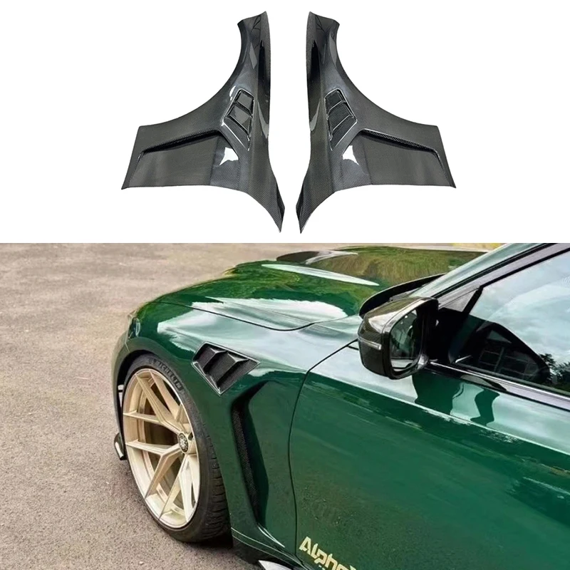 For BMW M3 M4 G80 G82 G83 Dry Carbon Fiber Side Fender Air Vent Aprons Trim Cover Accessories Mudgurd Splitter Body Kit
For BMW M3 M4 G80 G82 G83 Dry Carbon Fiber Side Fender Air Vent Aprons Trim Cover Accessories Mudgurd Splitter Body Kit
