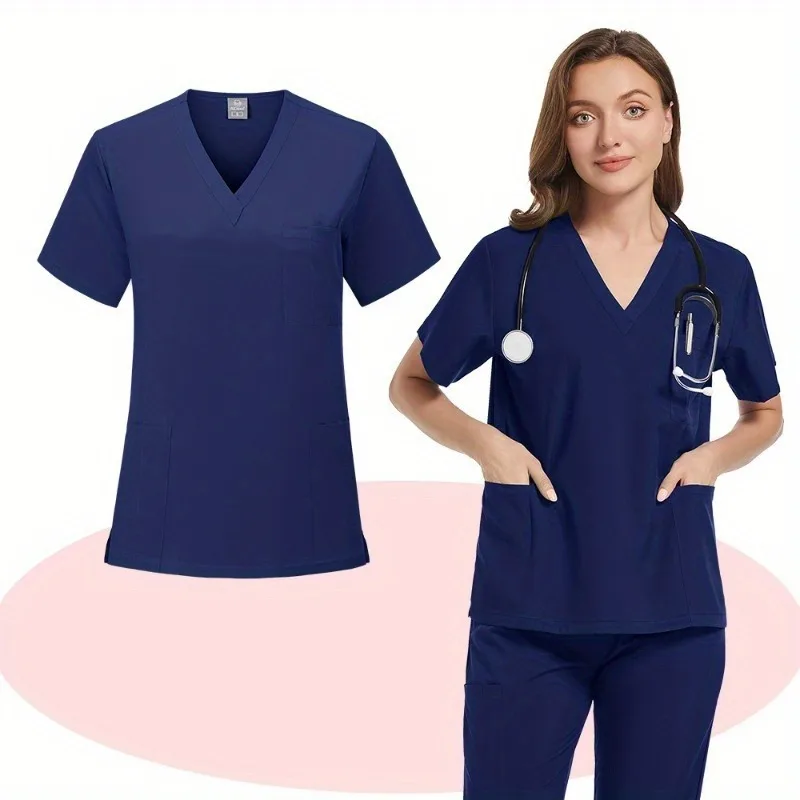 Комплект из 2 предметов унисекс-одежды для работы: однотонные топы с воротником-стойкой для любого рабочего места
Комплект из 2 предметов унисекс-одежды для работы: однотонные топы с воротником-стойкой для любого рабочего места