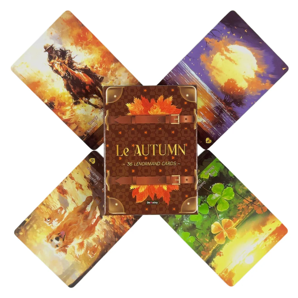 Lenormand Tarot Deck Le Autumn Collection for Divination And Fortune Telling Oracles Deck Board Game Tarot Card Game
Lenormand Tarot Deck Le Autumn Collection for Divination And Fortune Telling Oracles Deck Board Game Tarot Card Game