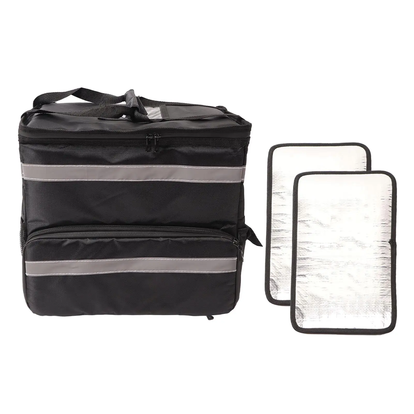 50L Insulated Pizza Delivery Backpack Thermal Bag with Expandable Layer Ideal for Take Out Food, for camping , and Travel
50L Insulated Pizza Delivery Backpack Thermal Bag with Expandable Layer Ideal for Take Out Food, for camping , and Travel