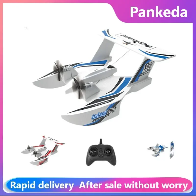 New Z62 RC Glider 2.4G Radio Control Aircraft Sea and Air RC Plane EPP Foam Water Land Flying Airplane Toys Gift for Boys Drone
New Z62 RC Glider 2.4G Radio Control Aircraft Sea and Air RC Plane EPP Foam Water Land Flying Airplane Toys Gift for Boys Drone