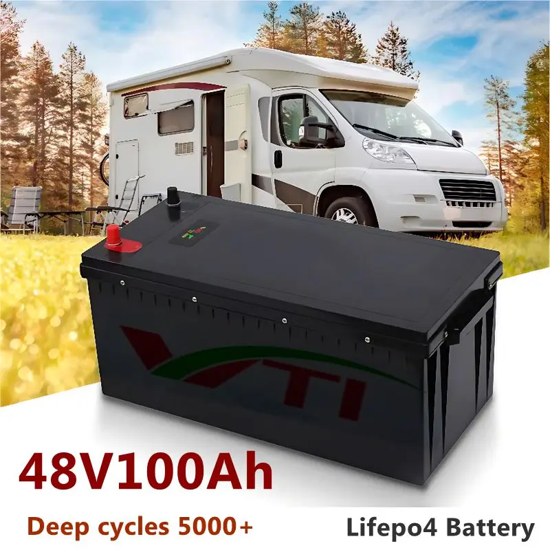 Vti 2500 cycels 48V 100AH batterie lifepo4 BMS pour 5000w 7000w UPS patin à deux roues RV système solaire à deux roues
Vti 2500 cycels 48V 100AH batterie lifepo4 BMS pour 5000w 7000w UPS patin à deux roues RV système solaire à deux roues