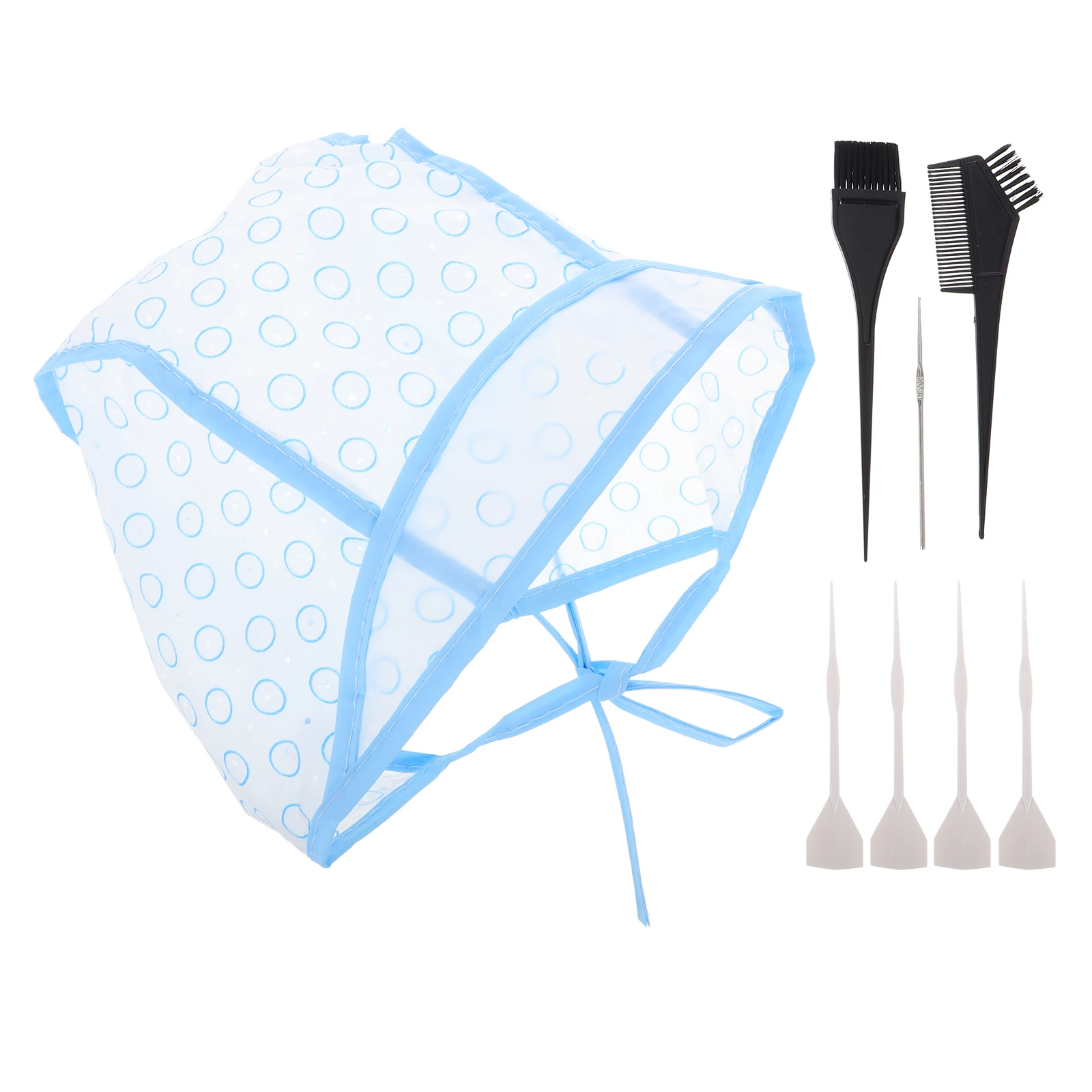 12 Pcs Hair Highlighting Cap Adjustable Dye Hat for Home Salon Use DIY Perforated Highlight Caps with Metal Hooks
12 Pcs Hair Highlighting Cap Adjustable Dye Hat for Home Salon Use DIY Perforated Highlight Caps with Metal Hooks