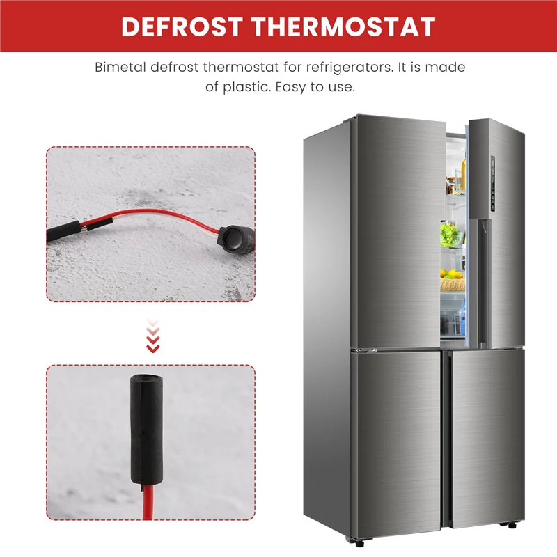 BHTS-297216600 Биметаллический термостат размораживания морозильной камеры холодильника для Frigidaire Kenmore Замените термостат
BHTS-297216600 Биметаллический термостат размораживания морозильной камеры холодильника для Frigidaire Kenmore Замените термостат