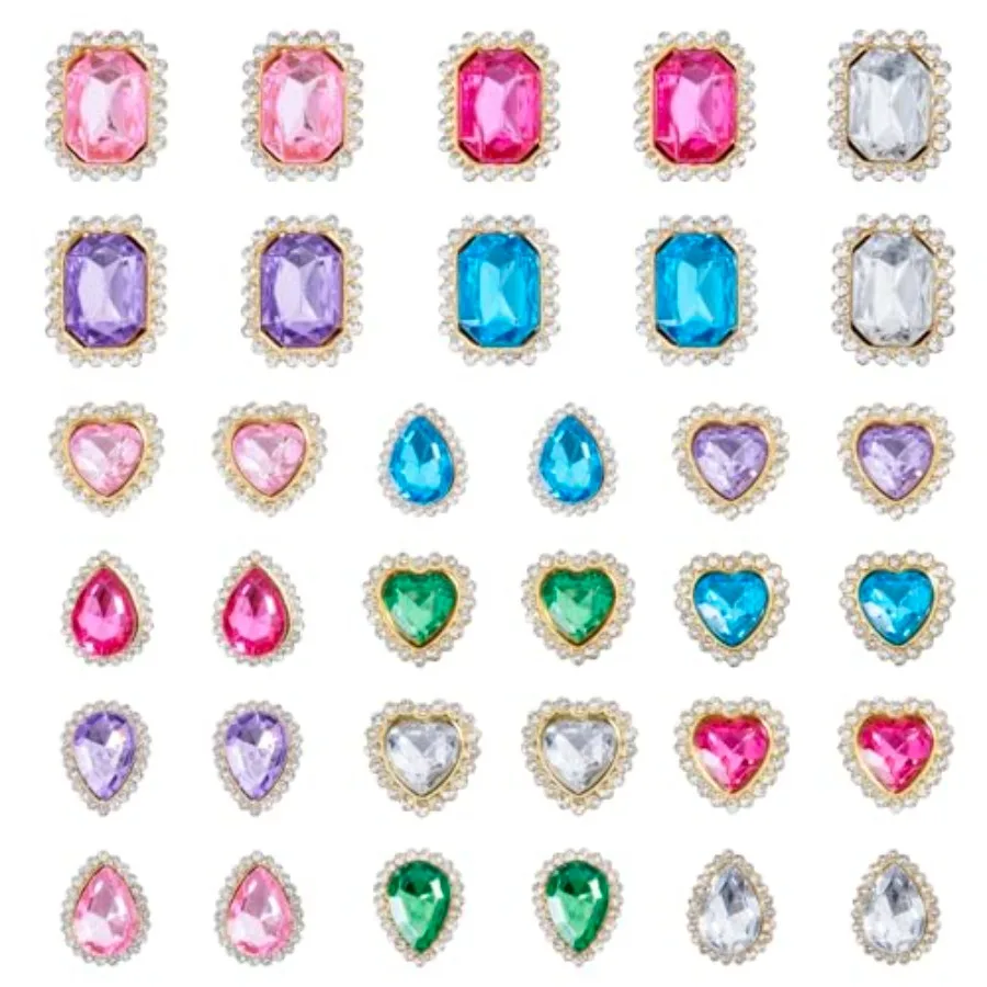 Bling Shoe Charms with Colorful Crystal Rhinestone Jewelry for Croc, Fashion Cute and Luxury Shoe Decoration for Women Girls
Bling Shoe Charms with Colorful Crystal Rhinestone Jewelry for Croc, Fashion Cute and Luxury Shoe Decoration for Women Girls