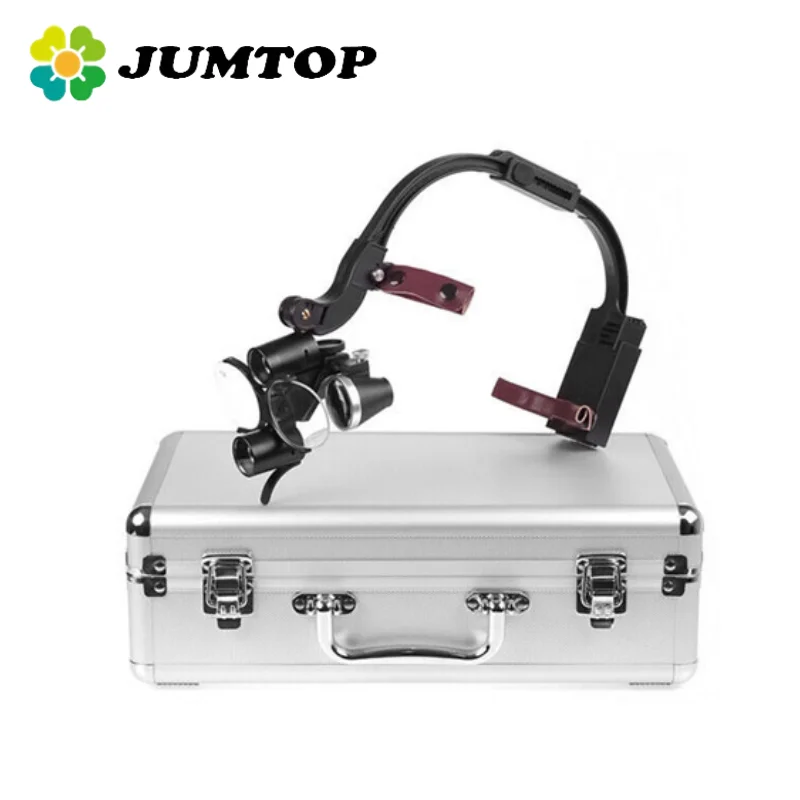 JUMTOP Dental Magnifier 2.5X 3.5X Surgical Headlamp Magnification Binocular Loupes Magnifying Glasses
JUMTOP Dental Magnifier 2.5X 3.5X Surgical Headlamp Magnification Binocular Loupes Magnifying Glasses