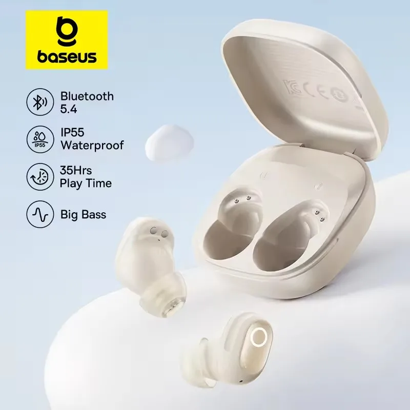 Bass BD1 Wireless Earphones Bluetooth 5.4 Earbuds Sports Earbuds HIFI Sound Headphone IP55 Waterproof Bean-shaped Earbuds
Bass BD1 Wireless Earphones Bluetooth 5.4 Earbuds Sports Earbuds HIFI Sound Headphone IP55 Waterproof Bean-shaped Earbuds