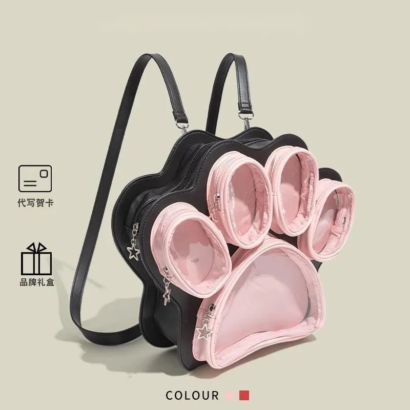 Anime Cat Paw Backpack Large Capacity Stylish School College Campus Bag For Girls Women Daily Use Trendy Cute Design
Anime Cat Paw Backpack Large Capacity Stylish School College Campus Bag For Girls Women Daily Use Trendy Cute Design