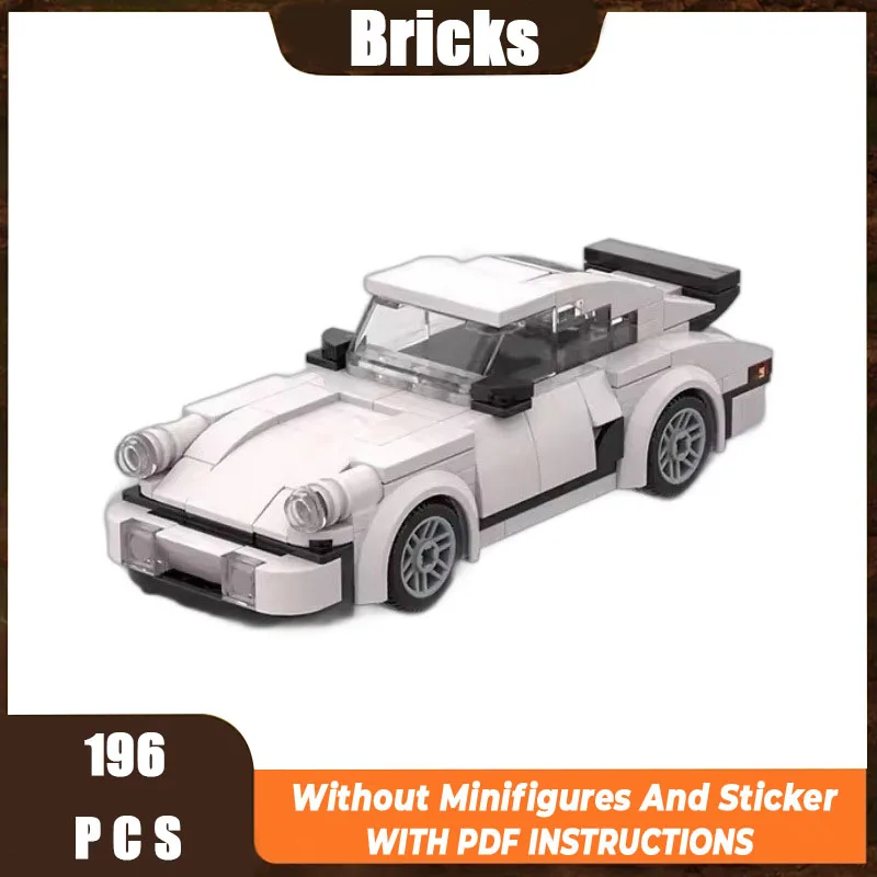 Moc compatible car model 911 sports car technology modular building block gift Christmas children's toy DIY set assembly
Moc compatible car model 911 sports car technology modular building block gift Christmas children's toy DIY set assembly