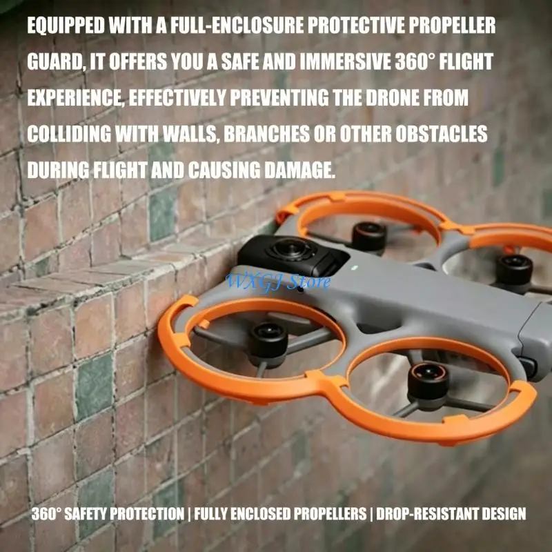 37JE Propeller Protector Plastic Guard for Avata Simple Installation and Improved Safety on
37JE Propeller Protector Plastic Guard for Avata Simple Installation and Improved Safety on