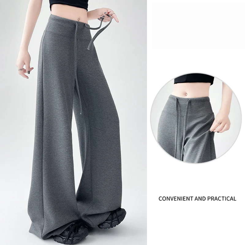 2025 New Spring Lady Concise White Slim Fit Pants Girls High Waisted Baggy Sweatpants Female Korean Solid Casual Thin Trousers
2025 New Spring Lady Concise White Slim Fit Pants Girls High Waisted Baggy Sweatpants Female Korean Solid Casual Thin Trousers