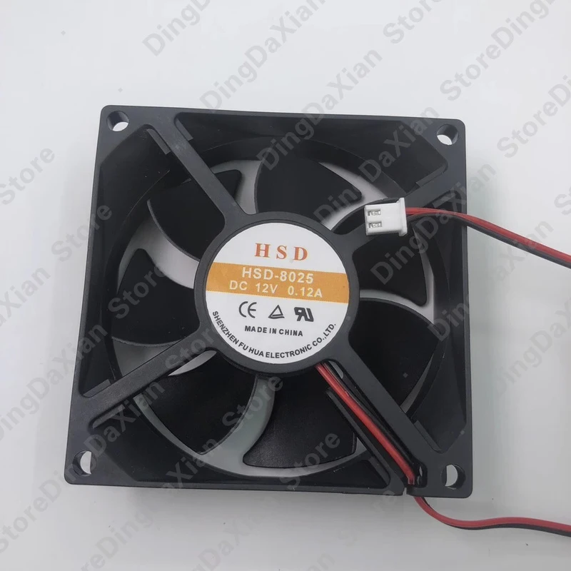 Вентилятор охлаждения D+ For HSD HSD-8025, 1 шт., DC12V 0.12A, 8 см, 2-проводной, бесшумный, 8025
Вентилятор охлаждения D+ For HSD HSD-8025, 1 шт., DC12V 0.12A, 8 см, 2-проводной, бесшумный, 8025
