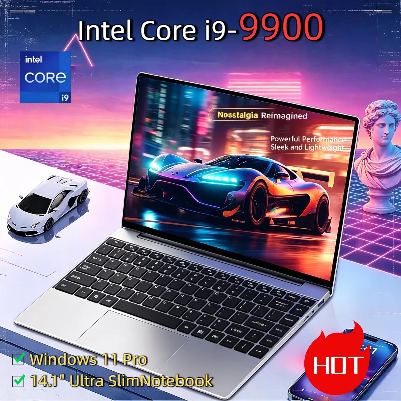 2TB 2026 NEW 14.1 Inch Intel Core i9 9900 Laptop 32GB Windows 11 Ultra Slim Gaming Computer PC Gamer Office Notebook
2TB 2026 NEW 14.1 Inch Intel Core i9 9900 Laptop 32GB Windows 11 Ultra Slim Gaming Computer PC Gamer Office Notebook