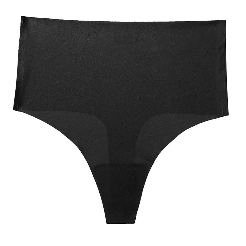 Women Sexy High-waisted Thong Briefs Ice Silk Traceless T Back Underpants Thin Breathable Soft Underwear Bikini Sport Knickers
Women Sexy High-waisted Thong Briefs Ice Silk Traceless T Back Underpants Thin Breathable Soft Underwear Bikini Sport Knickers