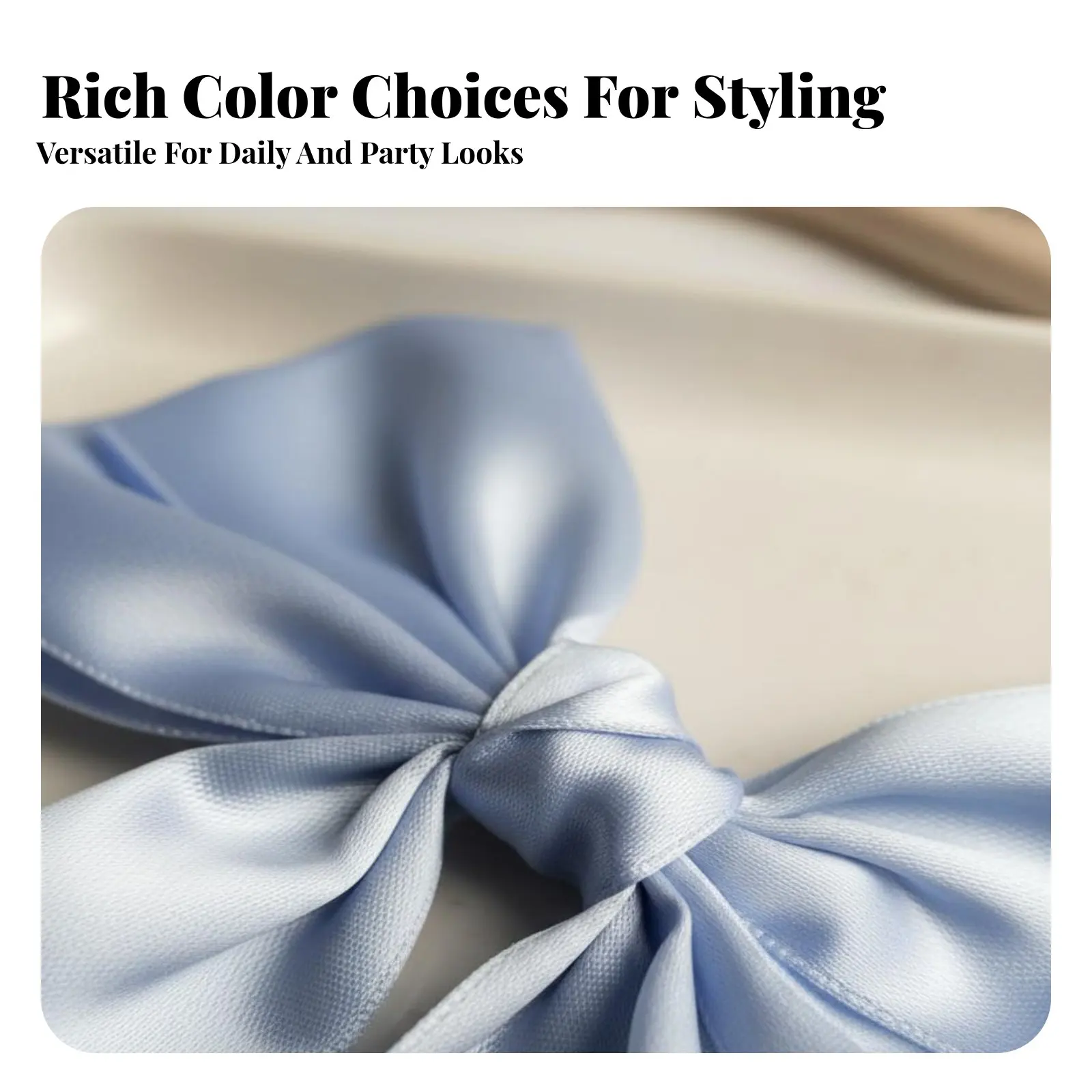 Double Tier Knot Hair Fastener Elegant Design Double Tier Knot Barrette Soft and Comfortable Easy to Use for Women, Parties
Double Tier Knot Hair Fastener Elegant Design Double Tier Knot Barrette Soft and Comfortable Easy to Use for Women, Parties
