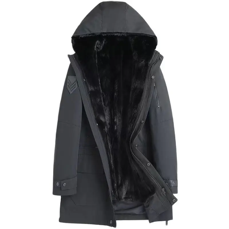 BATMO 2023 new arrival winter natural mink fur liner hooded jackets men,warm parkas men,size M-4XL AL005
BATMO 2023 new arrival winter natural mink fur liner hooded jackets men,warm parkas men,size M-4XL AL005
