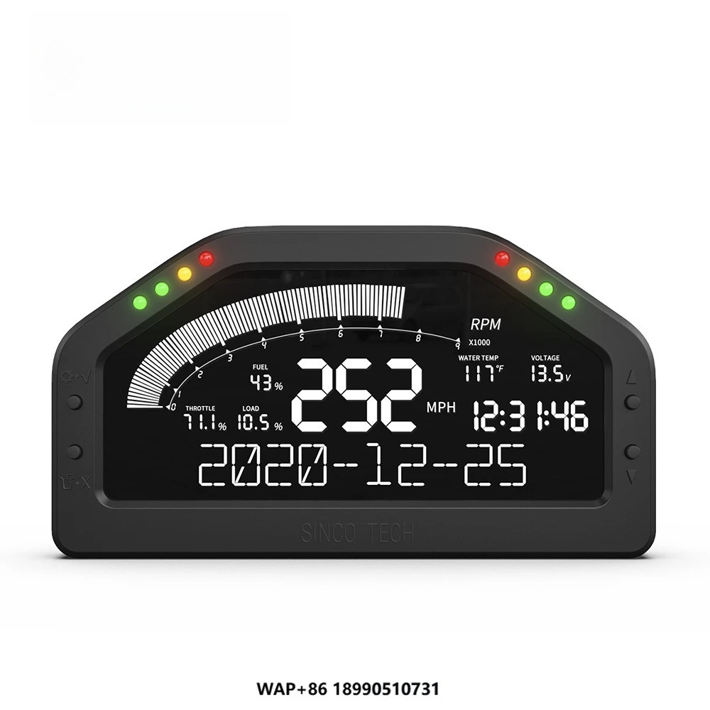 QSF SINO TECH Automotive General Modification Instrument Sensor Black White Screen Colorful Backlight DO921
QSF SINO TECH Automotive General Modification Instrument Sensor Black White Screen Colorful Backlight DO921