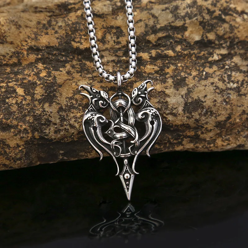 100pcs/lot vintage stainless steel personalized couple necklace, European and American fashion men's titanium steel chain, twin
100pcs/lot vintage stainless steel personalized couple necklace, European and American fashion men's titanium steel chain, twin
