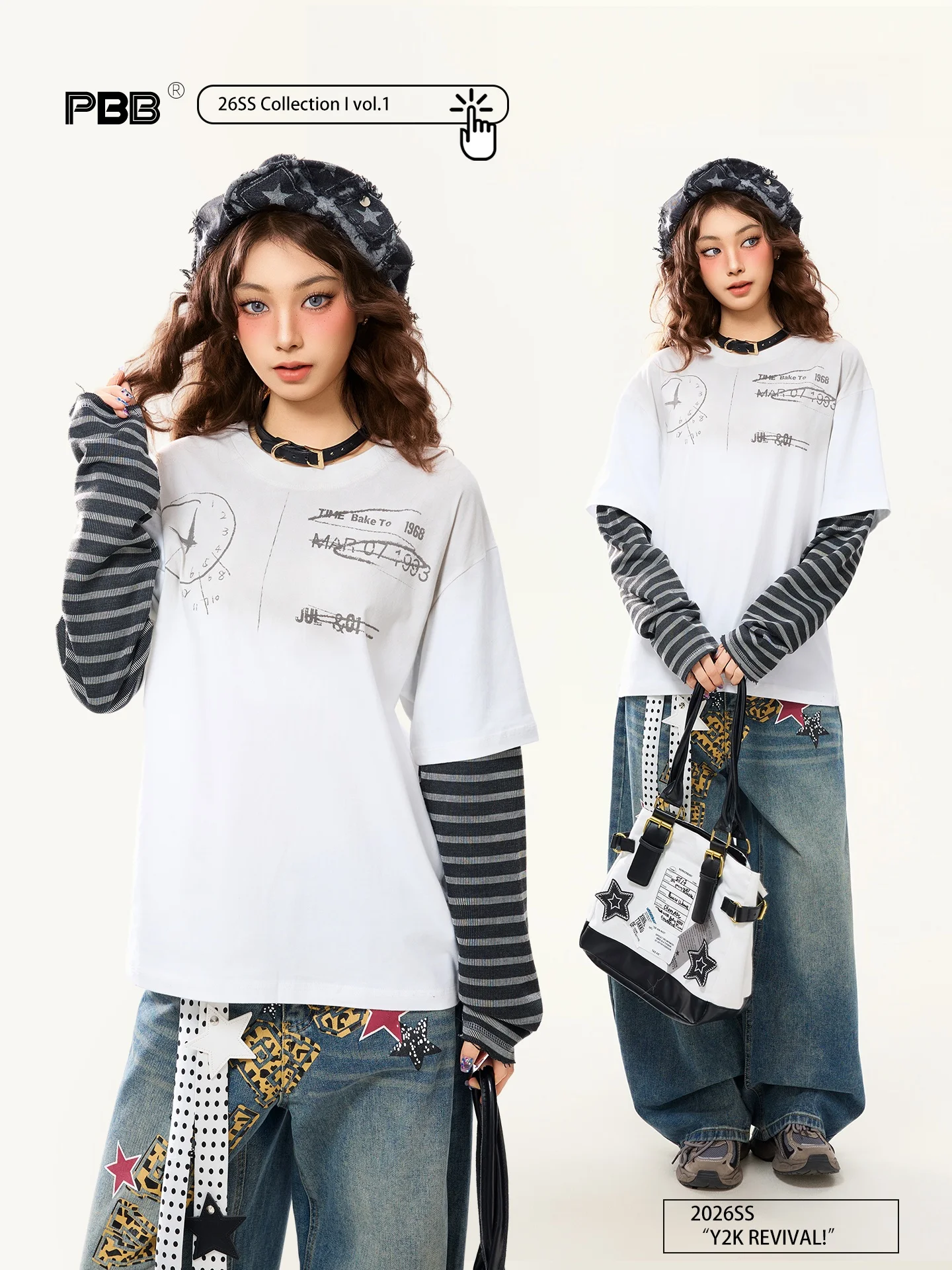 PBB American Retro Striped Long Sve Hoodie Women's Spring Autumn College Sle Commute T-irt Loose Fit Street Sle Cotton
PBB American Retro Striped Long Sve Hoodie Women's Spring Autumn College Sle Commute T-irt Loose Fit Street Sle Cotton