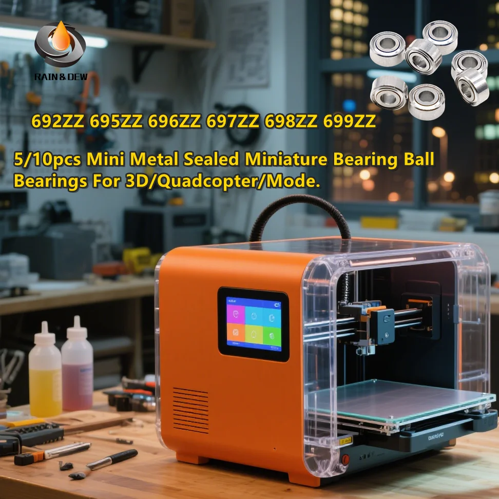 5/10pcs 692ZZ 695ZZ 696ZZ 697ZZ 698ZZ 699ZZ Mini Metal Sealed Miniature Bearing Ball Bearings For 3D/Quadcopter/Mode
5/10pcs 692ZZ 695ZZ 696ZZ 697ZZ 698ZZ 699ZZ Mini Metal Sealed Miniature Bearing Ball Bearings For 3D/Quadcopter/Mode