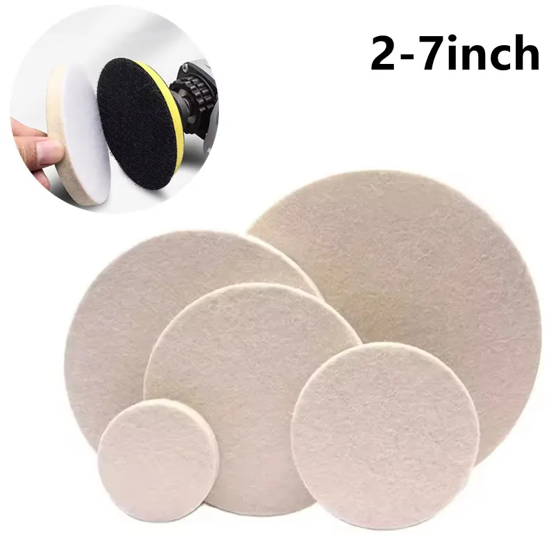 2/7inch Wool Polishing Wheel Buffing Pads Angle Grinder Wheel Felt Polishing Disc For Metal Marble Glass Ceramics
2/7inch Wool Polishing Wheel Buffing Pads Angle Grinder Wheel Felt Polishing Disc For Metal Marble Glass Ceramics