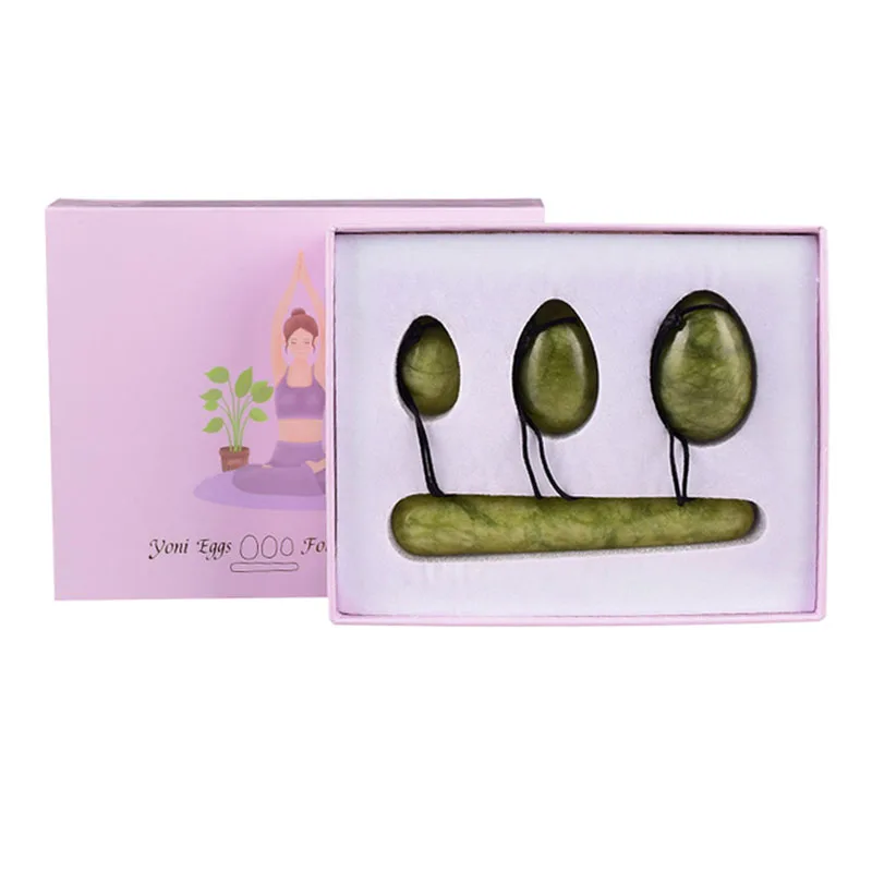 Jade Drilled Eggs Women's Yoni Eggs Massage Stones Healing Crystal Healing Exercise Eggs for Kegel Exercise Train Pelvic Muscles
Jade Drilled Eggs Women's Yoni Eggs Massage Stones Healing Crystal Healing Exercise Eggs for Kegel Exercise Train Pelvic Muscles