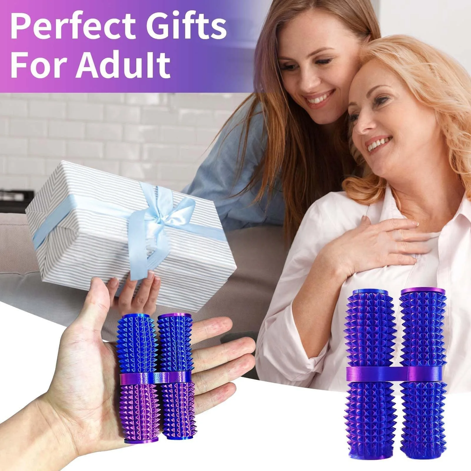 Portable Anxiety Relief Tool Finger 3d Printed Decompression Toys For Stress Relief For Teens Adults Fidget Toys
Portable Anxiety Relief Tool Finger 3d Printed Decompression Toys For Stress Relief For Teens Adults Fidget Toys