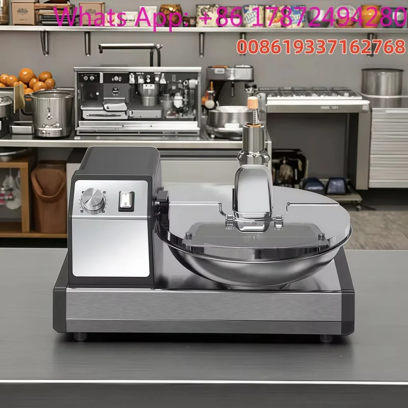Full Automatic Sausage Cutter Machine Meat Bowl Chopping Machine Meat Bowl Cutter for Meat and Vegetable
Full Automatic Sausage Cutter Machine Meat Bowl Chopping Machine Meat Bowl Cutter for Meat and Vegetable