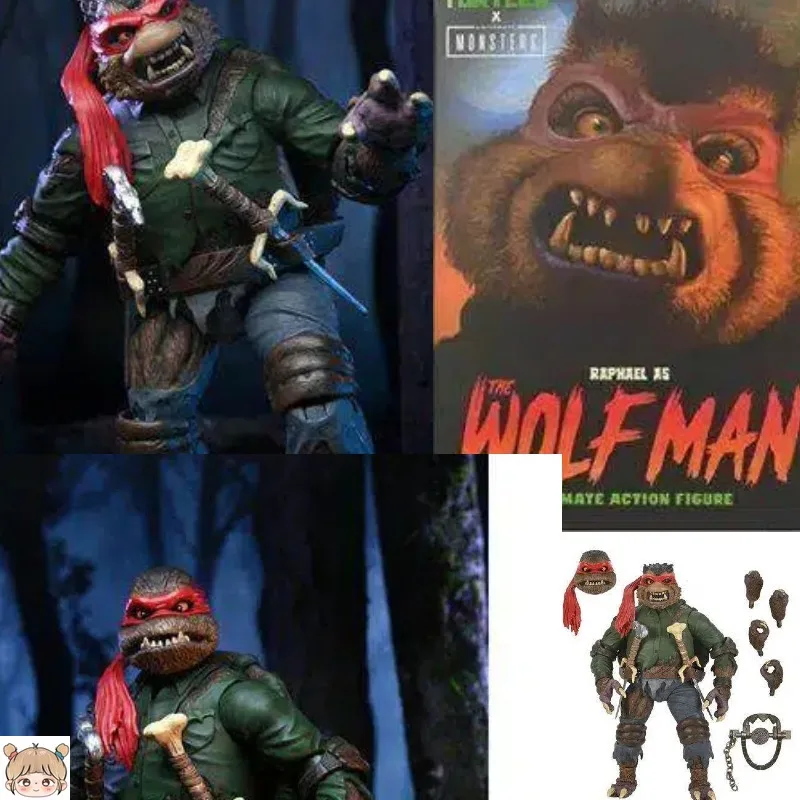 NECA Toys Universal Monsters X Teenage Mutant Ninja Turtles Action Figure Ultimate Raphael As The Wolfman 18 Cm Toys Doll Gifts
NECA Toys Universal Monsters X Teenage Mutant Ninja Turtles Action Figure Ultimate Raphael As The Wolfman 18 Cm Toys Doll Gifts