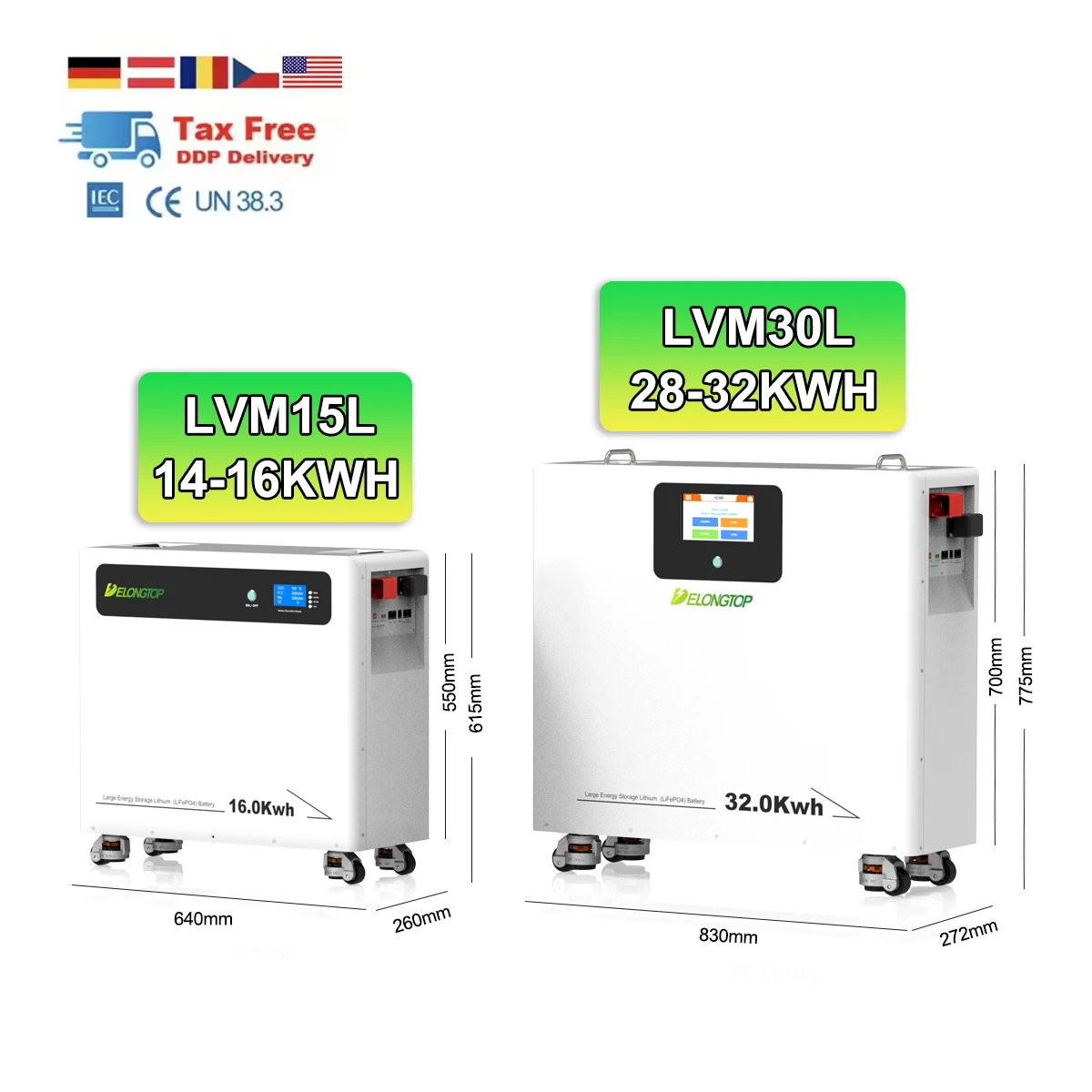 51.2V 300Ah 400Ah 560Ah 600Ah 628Ah LiFePO4 Литий-ионный аккумулятор 15kWh 20kWh 28kWh 30kWh 32kWh Домашняя система хранения энергии
51.2V 300Ah 400Ah 560Ah 600Ah 628Ah LiFePO4 Литий-ионный аккумулятор 15kWh 20kWh 28kWh 30kWh 32kWh Домашняя система хранения энергии