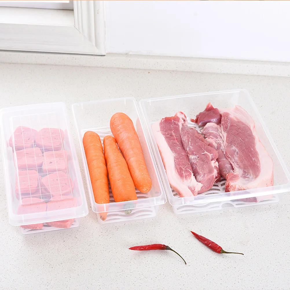 Premium Thickened Plastic Refrigerator Storage Box Large Food Preservation Container Lid Stackable Fruit Vegetable Meat Crisper
Premium Thickened Plastic Refrigerator Storage Box Large Food Preservation Container Lid Stackable Fruit Vegetable Meat Crisper