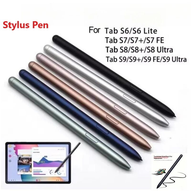 Оригинальный стилус S Pen для Samsung Galaxy Tab S6/S7/S7FE/S8/S8+/S9, сенсорный заменяемый карандаш для планшета, без Bluetooth
Оригинальный стилус S Pen для Samsung Galaxy Tab S6/S7/S7FE/S8/S8+/S9, сенсорный заменяемый карандаш для планшета, без Bluetooth