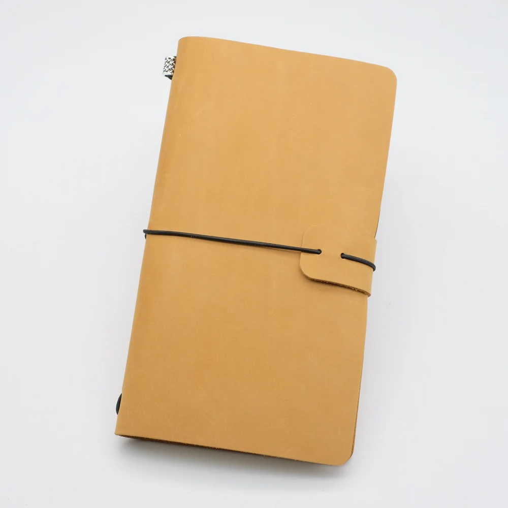 Vintage Cowhide Handmade Genuine Leather Traveler's Notebook - Flexible Journal Planner for Travelers Gift Idea
Vintage Cowhide Handmade Genuine Leather Traveler's Notebook - Flexible Journal Planner for Travelers Gift Idea