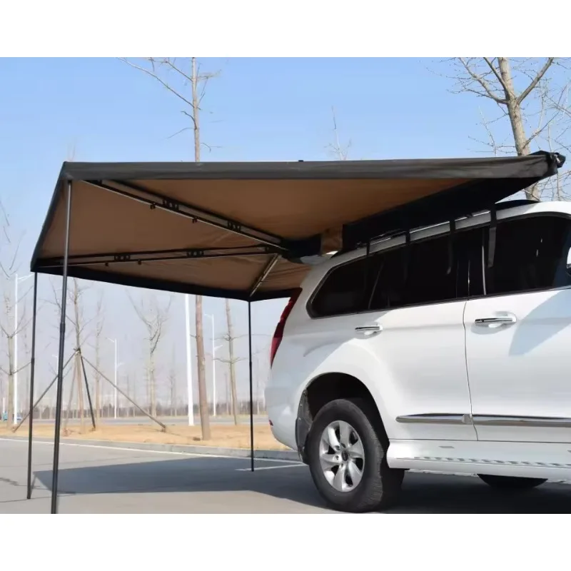 Отдельно стоящий автомобильный тент-навес 270 градусов для внедорожников, грузовиков и легковых автомобилей
Отдельно стоящий автомобильный тент-навес 270 градусов для внедорожников, грузовиков и легковых автомобилей