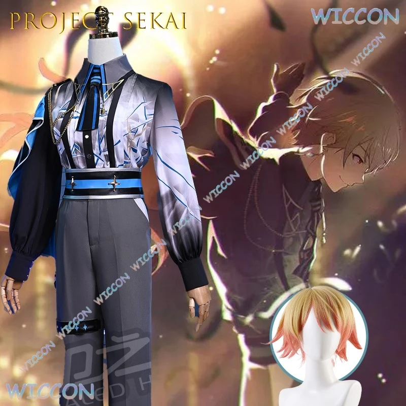 Project Sekai PJSK Tenmasa Cosplay Suit Anime Male Stage Costume Red Black Jacket Pants Set Stylish Performance Outfit Halloween
Project Sekai PJSK Tenmasa Cosplay Suit Anime Male Stage Costume Red Black Jacket Pants Set Stylish Performance Outfit Halloween