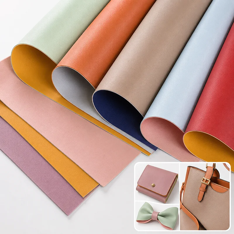 1Pc 40x137cm 1.8mm PVC Faux Leather Fabric Double Sided Synthetic Cloth for Wallet Belt Bag Upholstery Sewing Material DIY Sheet
1Pc 40x137cm 1.8mm PVC Faux Leather Fabric Double Sided Synthetic Cloth for Wallet Belt Bag Upholstery Sewing Material DIY Sheet
