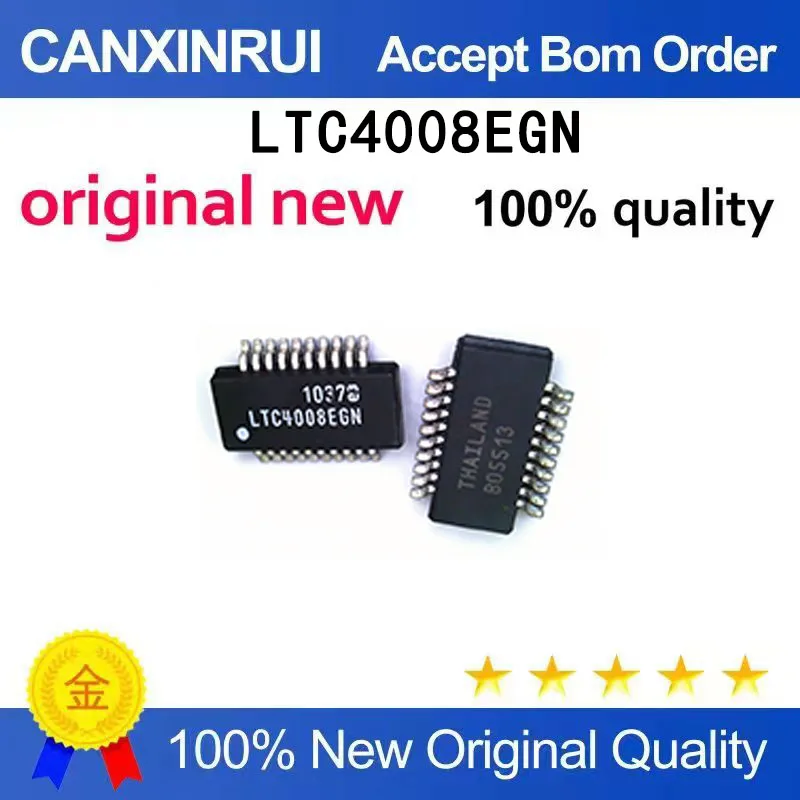 (5-100 pieces)Brand new original LTC4008IGN SSOP-20 spot chip
(5-100 pieces)Brand new original LTC4008IGN SSOP-20 spot chip