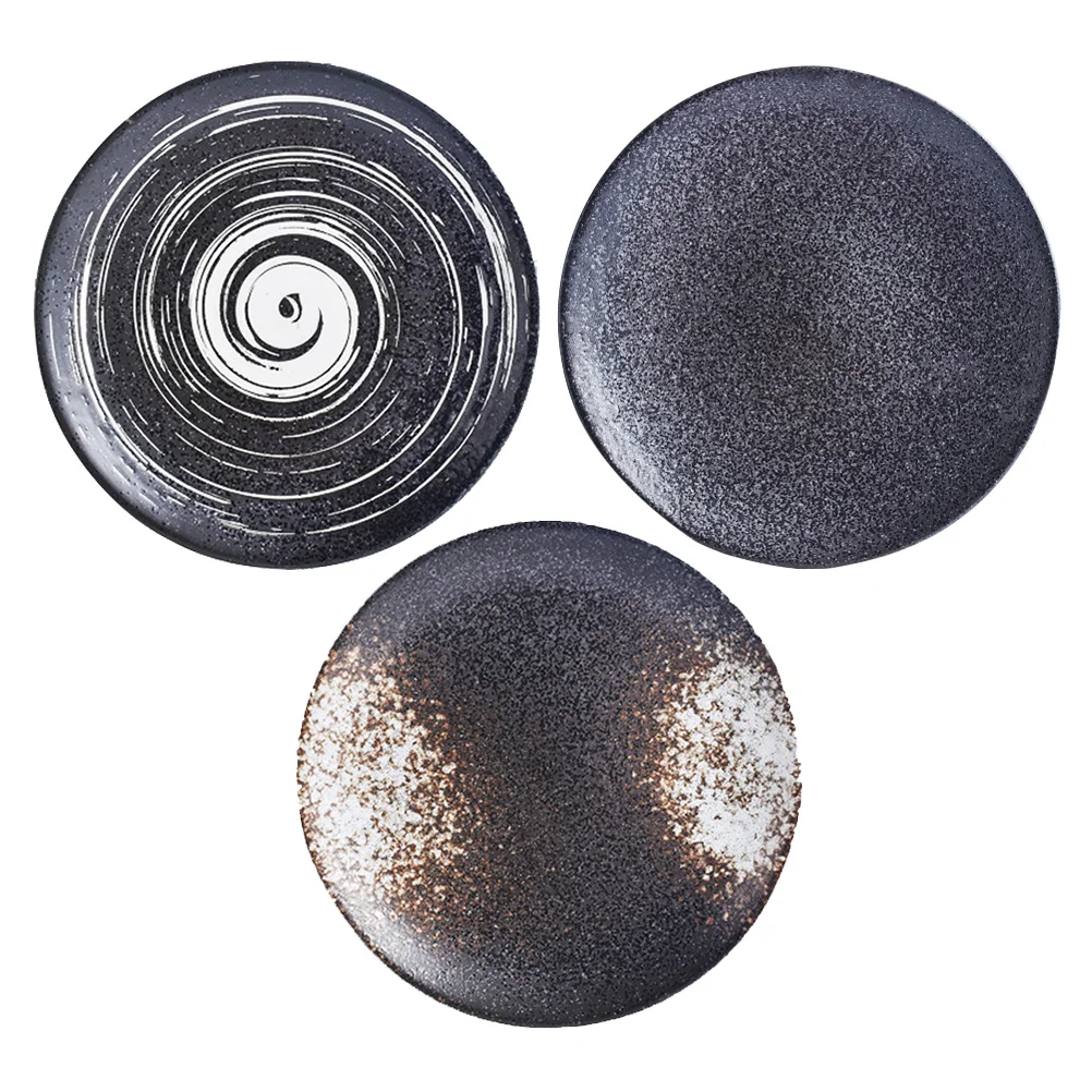 3 Pcs Ceramic Disc Dinner Plates Serving Dishes for Entertaining Appetizer Ceramics
3 Pcs Ceramic Disc Dinner Plates Serving Dishes for Entertaining Appetizer Ceramics