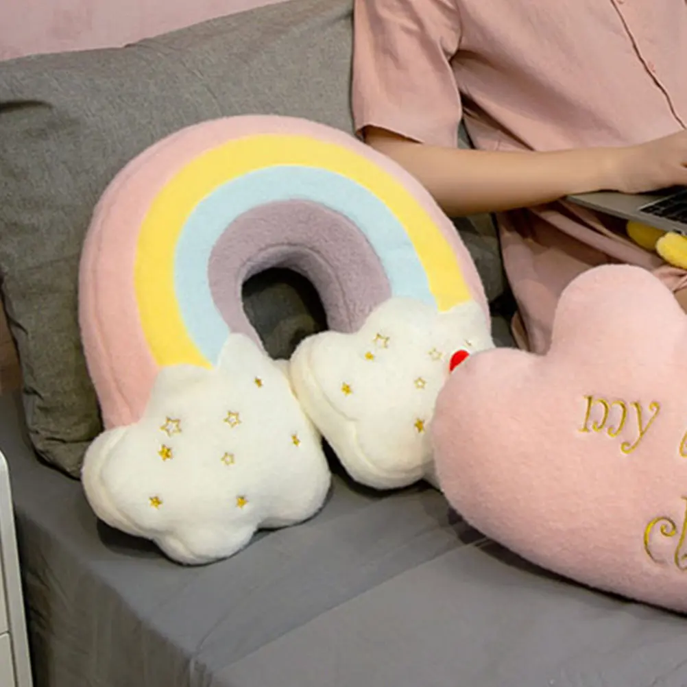 Adorable Rainbow Cloud Cushion for Home Or Office Use Made with High Quality Fabric Great for Gifting Child Development Sensory
Adorable Rainbow Cloud Cushion for Home Or Office Use Made with High Quality Fabric Great for Gifting Child Development Sensory