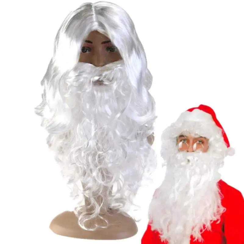 Santa Claus Beard Wig Synthetic Hair Short Cosplay Men Wizard White Hairpiece Accessories New Year Hat Gift
Santa Claus Beard Wig Synthetic Hair Short Cosplay Men Wizard White Hairpiece Accessories New Year Hat Gift