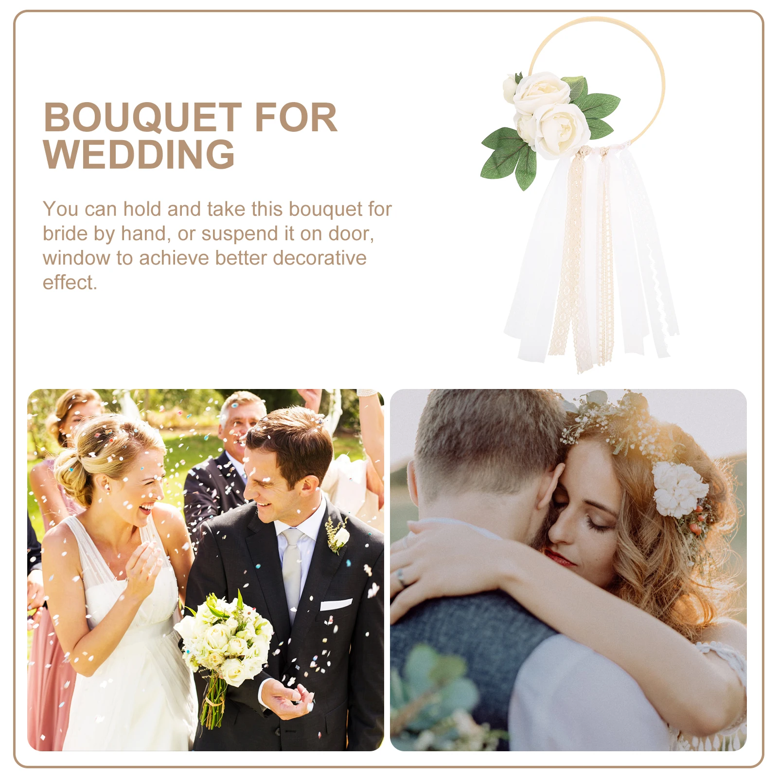 Plastic Wedding Garland Bridal Bouquet Beautiful Ribbon Elegant Flower Leaves Hoop Rose Wedding Hand Bouquet Bride Flowers Decor
Plastic Wedding Garland Bridal Bouquet Beautiful Ribbon Elegant Flower Leaves Hoop Rose Wedding Hand Bouquet Bride Flowers Decor