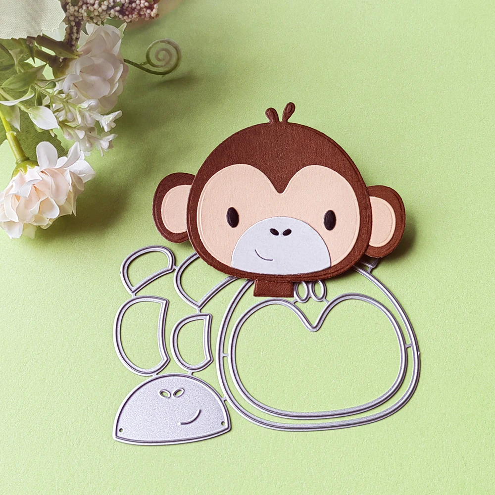 New and beautiful animal monkey cutting dies scrapbook decoration embossed photo album decoration card making DIY crafts
New and beautiful animal monkey cutting dies scrapbook decoration embossed photo album decoration card making DIY crafts