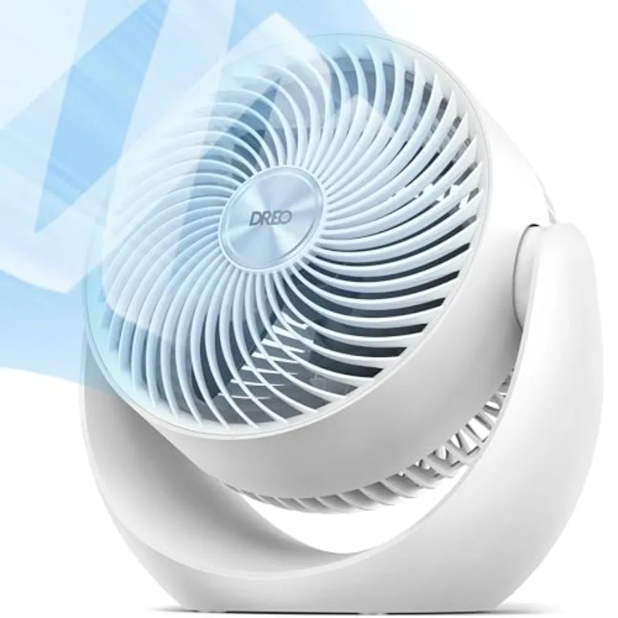 Fan for Bedroom Table Air Circulator for Whole Room 11 Inch 40Feet Strong Airflow 120° Adjustable Tilt 28db Low Noise Quiet 3 S
Fan for Bedroom Table Air Circulator for Whole Room 11 Inch 40Feet Strong Airflow 120° Adjustable Tilt 28db Low Noise Quiet 3 S